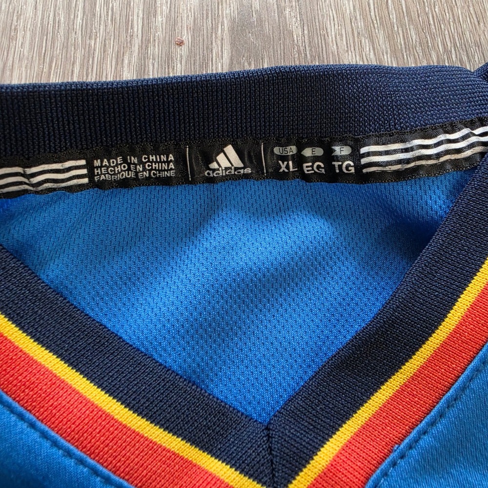 Adidas Oklahoma City Thunder Russell Westbrook Jersey Kids XL NBA Basketball - Picture 3 of 7